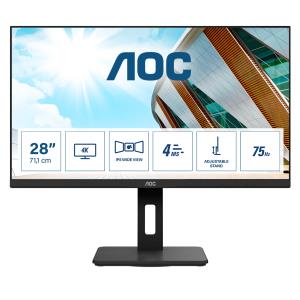 Desktop  Monitor - U28P2A - 28in - 3840x2160 (4K UHD) - 4ms IPS Speakers