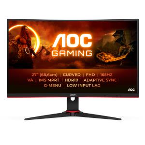 Curved Monitor - C27G2E/BK - 27in - 1920x1080 (Full HD) - 165Hz