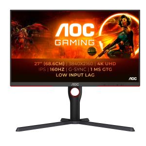 Gaming Monitor - U27G3X - 27in - 3840x2160 (4K UHD) - Black - IPS 1ms