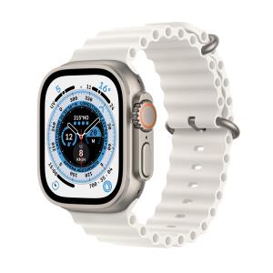 Watch Ultra Gps + Cellular 49mm Titanium Case With White Ocean Band