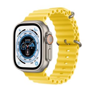 Watch Ultra Gps + Cellular 49mm Titanium Case With Yellow Ocean Band