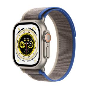 Watch Ultra Gps + Cellular 49mm Titanium Case With Blue/gray Trail Loop S/m