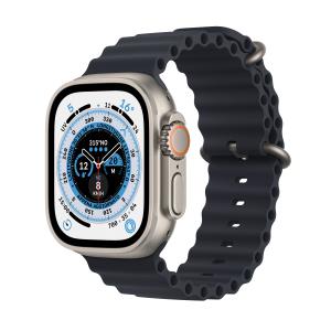 Watch Ultra Gps + Cellular 49mm Titanium Case With Midnight Ocean Band