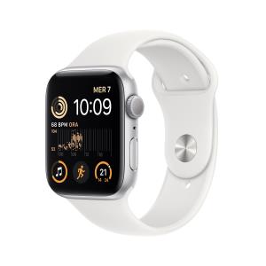 Watch Se Gps 44mm Silver Aluminium Case With White Sport Band Regular