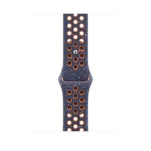 46mm Blue Flame Nike Sport Band - S/m