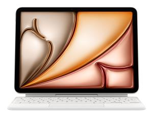 Magic Keyboard For iPad Air 11-inch (m3) - White -  British English (mdfv4b/a)