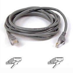 Patch Cable - Cat5e - utp - Snagless - Molded - 2m - Grey