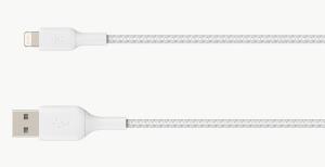 Lightning To USB-a Cable Braid 2m White