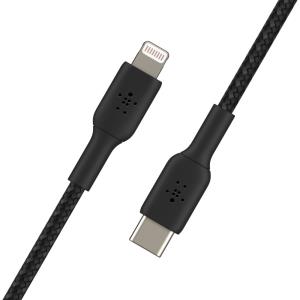 Lightning To USB-c Cable Braid 1m Black