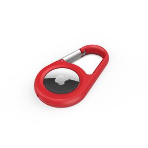 Secure Holder With Carabiner Red