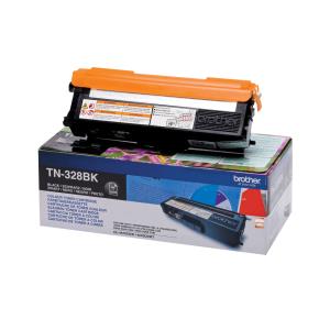 Toner Cartridge - Tn328bk - High Capacity - 6000 Pages - Black