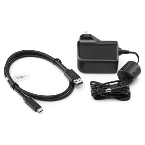 Lk-1001c Ac Adapter With Barrel Connector USB Cable Type-c To- Type-a
