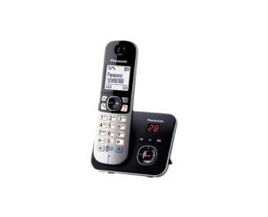 Cordless Dect Phone KX-TG6821BLB/ Single Black