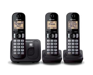 Cordless Dect Phone KX-TGC213BLB/ Duo Black