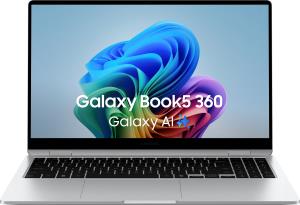 Galaxy Book5 360 - 15.6in - Core Ultra 7 - 16GB Ram - 512GB SSD - Intel Arc Graphics Silver