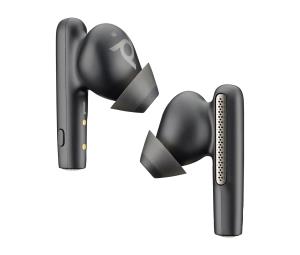 Voyager Free 60 Uc Bluetooth Wireless Earbuds - Basic Charge Case - Teams - USB-a - Black