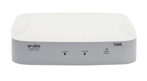 Aruba 7008 (RW) 8p 100W PoE+ 10/100/1000BASE-T 16 AP and 1K Client Controller