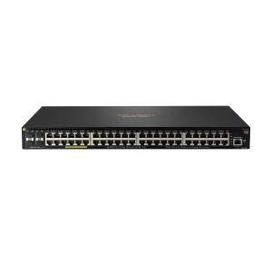 Aruba 2930F 48G PoE+ 4SFP+ 740W Switch, (48) RJ-45 autosensing 10/100/1000 PoE+ ports, (4) SFP+ 1/10GbE ports