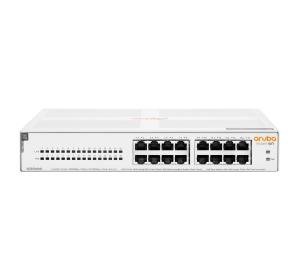Aruba Instant On 1430 16G Class4 PoE 124W Switch, 16 RJ-45 10/100/1000 Class 4 PoE ports