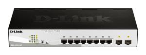 Switch Dgs-1210 10-port 10/100/1000 Gigabit Poe Websmart With 2 Combo 1000baset/sfp Ports