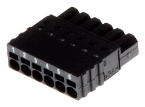 Connector A 6-pin 2.5 Straight 10pk (5505-271)