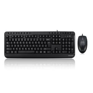 Antimicrobial Multimedia Desktop Keyboard And Mouse Dutch