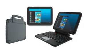 Et85 Rugged Tablet Black - 12in - i7-1180g7 - 16GB Ram - 512GB SSD - Win10 Pro
