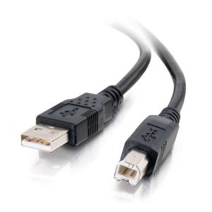 USB 2.0 A/b Cable Black 1m