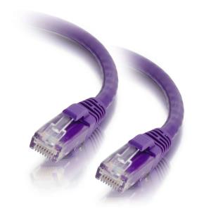 Patch cable - Cat 5e - Utp - Snagless - 50cm - Purple