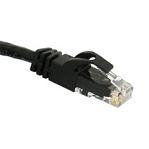 Crossover cable - CAT6 - Utp - Snagless - 3m - Black