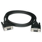 Null Modem Cable Db9 F/f 5m Black