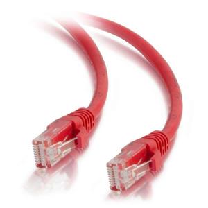 Patch cable Low Smoke Zero Halogen - Cat 5e - UTP - Booted - 3m - Red