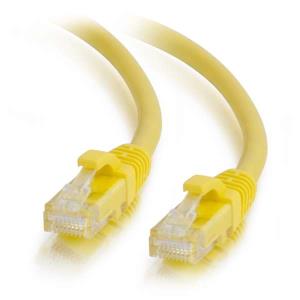 Patch cable Low Smoke Zero Halogen - CAT6 - UTP - Booted - 1.5m - Yellow