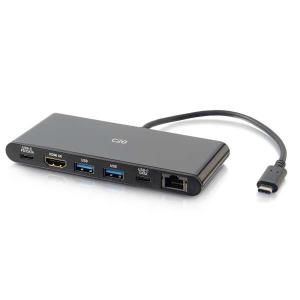 USB-C Docking Station with 4K HDMI, Ethernet, USB and Power Delivery - Docking station - USB-C (88846)