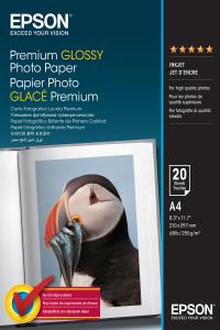 Premium Glossy Photo Paper A4 20-sheet (c13s041287)