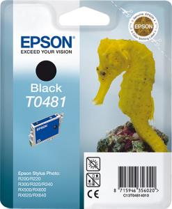 Ink Cartridge - T0481 Seahorse - 13ml - Black