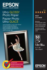 Paper Photo Ultra Glossy 13x18cm 50-sheet (c13s041944)