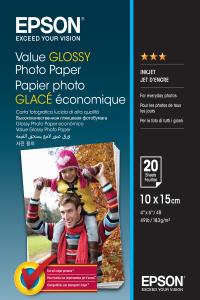 Value Glossy Photo Paper 10x15cm 20 Sheet