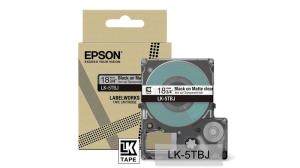 Tape Cartridge - Lk-5tbj - 18mm - Matte Clear/ Black