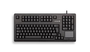 G80-11900 Touchboard Compact - Keyboard with Touchpad - Corded USB - Black - Qwertzu German