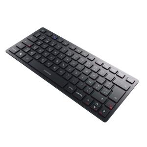 KW 9200 MINI Compact Rechargeable - Keyboard - Wireless or Bluetooth - Black - Azerty Belgian