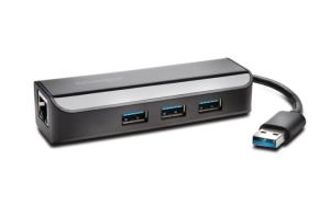 Ua3000e USB 3.0 To Ethernet Adapter With USB Hub