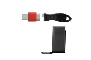 USB Lock W Cable Guard Rectang