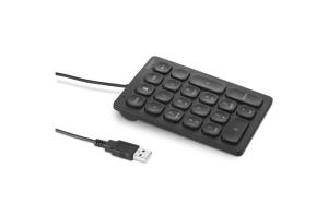 Increase efficiency and productivity with the Wired Numeric Keypad featuring 21 keys including four