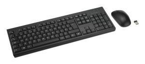 Rechargeable Wireless Keyboard/Mouse - KM270 EQ - Qwerty Uk