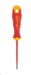 Insulated Slotted Screwdriver 3/32x3 in, 2.5mm x 75mm, 1000V