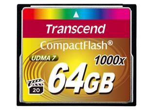 64GB Compactflash Card 1000x Up To Writespeed 160mb/s And Writespeed Up To 120mb/s