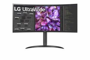 Desktop Curved Monitor - 34wq75c-b - 34in - 3440 X 1440 (qhd) - IPS 21:9