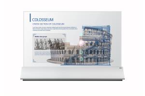 Oled Signage - 55ew5pg-s - 55in - 1920 X 1080 (full Hd) - Transparent (55ew5pg-s.aeu)