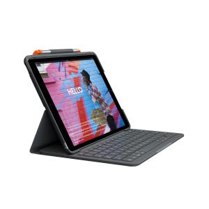 Slim Folio For iPad 7th Generation Graphite Azerty French